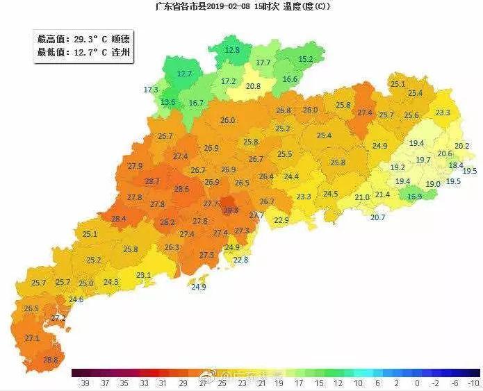 广东省佛山市顺德区天气概况