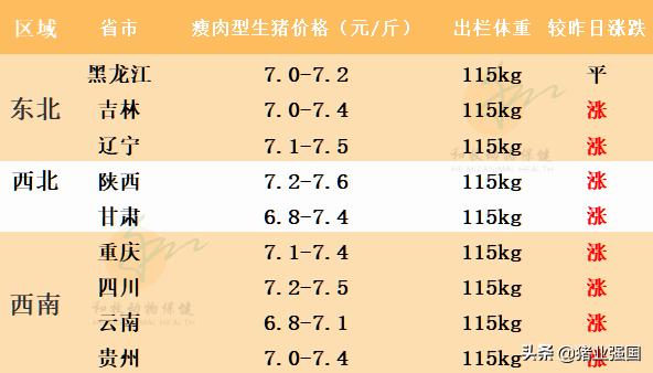 广东省今日生猪价格概述